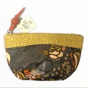 Fossil vintage cosmetic case NWT keyper